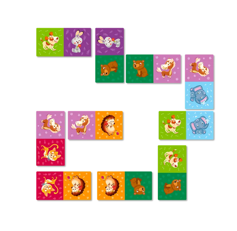 Dodo, domino, zwierzęta