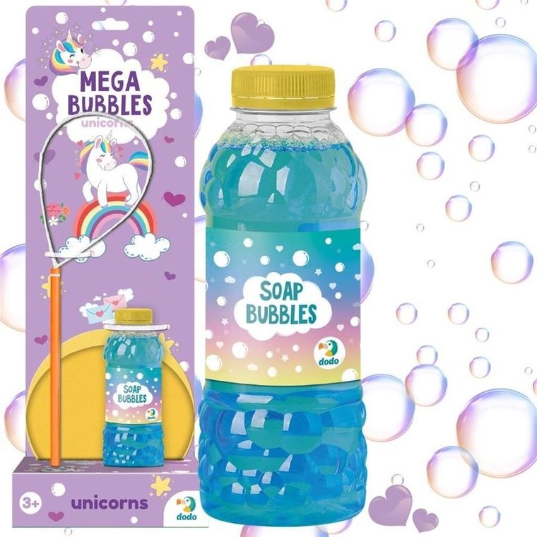 Dodo, Jednorożce, mega bańki mydlane, 450 ml