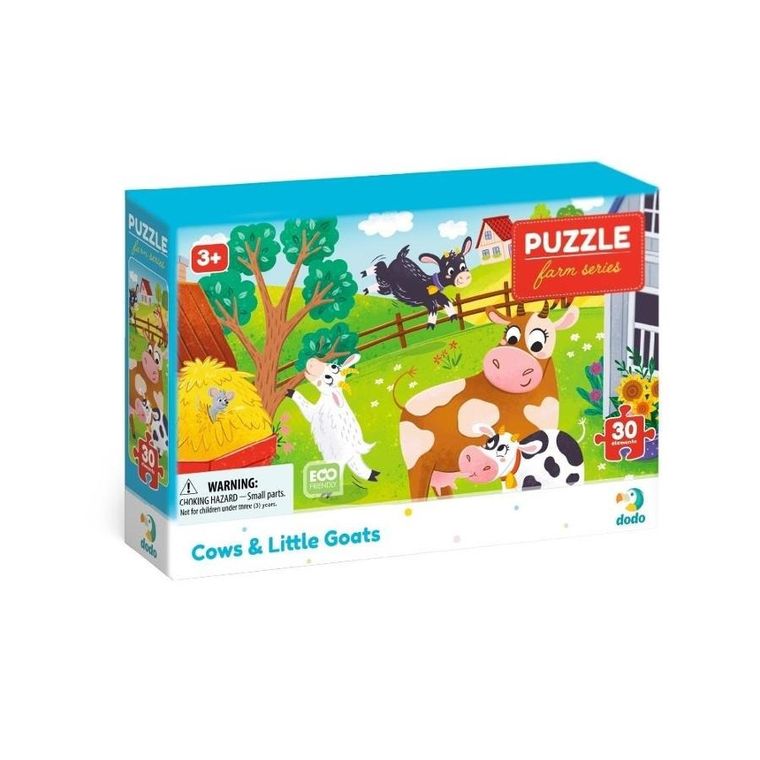 Dodo, Krowy i kozy, puzzle, 30 elementów