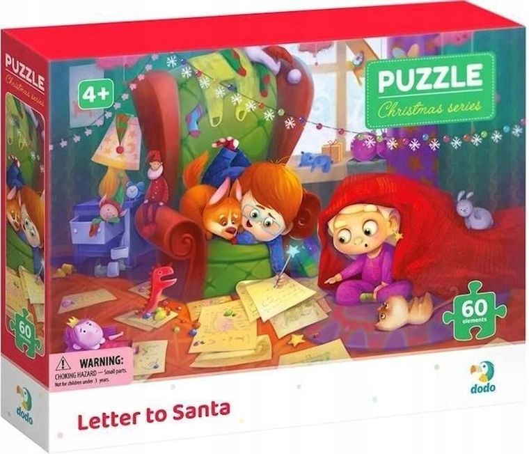 Dodo, Letter to Santa, puzzle, 60 elementów