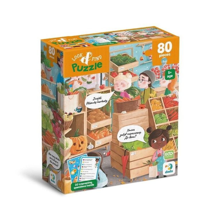 Dodo, Look&Find, Dary jesieni, puzzle, 80 elementów