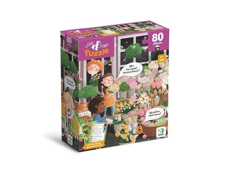 Dodo, Look&Find, Kwitnąca wiosna, puzzle, 80 elementów