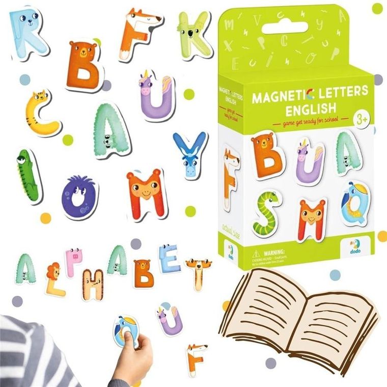 DoDo, magnesy, alfabet