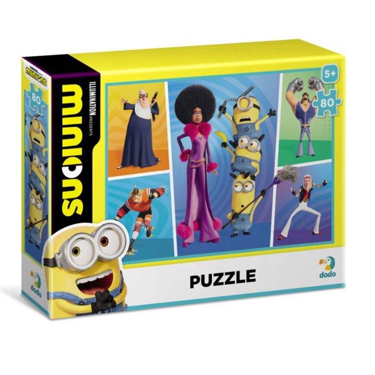 Dodo, Minionki, puzzle, 80 elementów