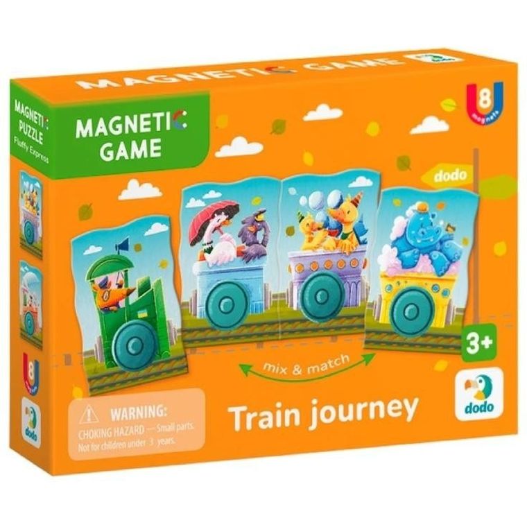 Dodo, Podróż pociągiem, układanka magnetyczna