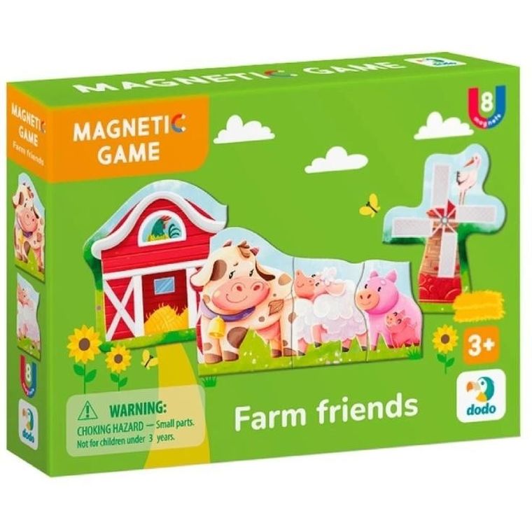 Dodo, Przyjaciele z farmy, układanka magnetyczna