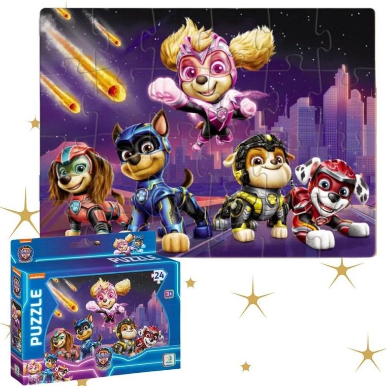 Dodo, Psi Patrol, Czas na przygodę, puzzle, 16 elementów