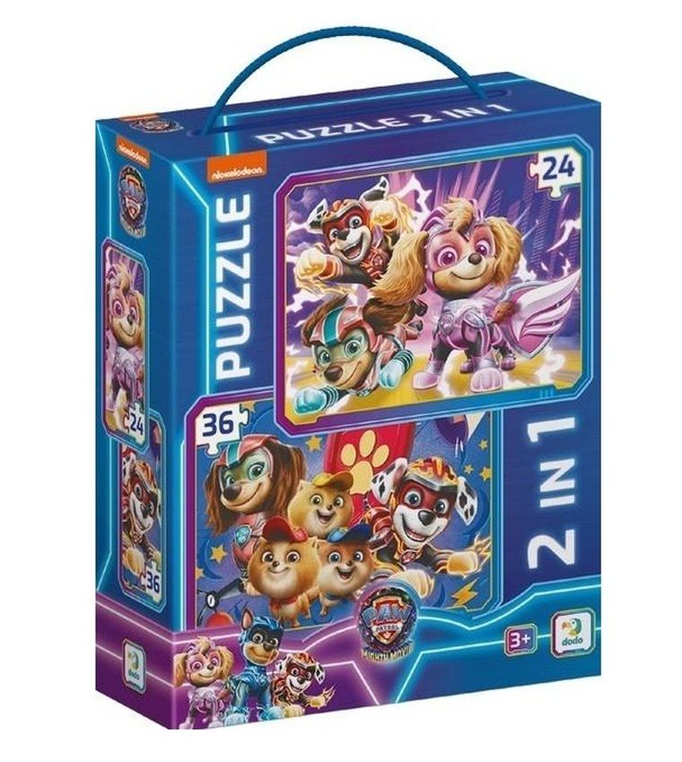Dodo, Psi Patrol, Dbamy o bezpieczeństwo, puzzle 2w1