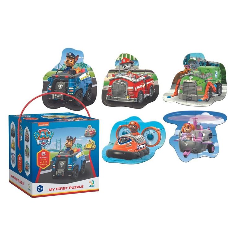 Dodo, Psi Patrol, moje pierwsze puzzle 6w1