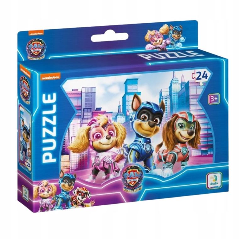 Dodo, Psi Patrol, Razem z przyjaciółmi, puzzle, 24 elementy