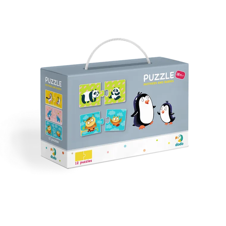 Dodo, puzzle duo, Mamy i dzieci