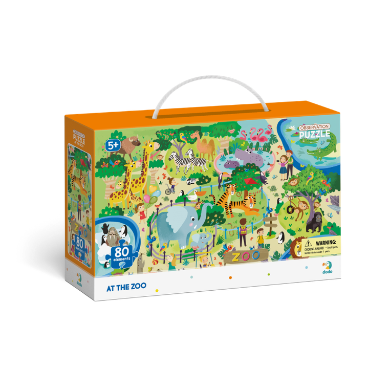 Dodo, puzzle obserwacyjne, w zoo
