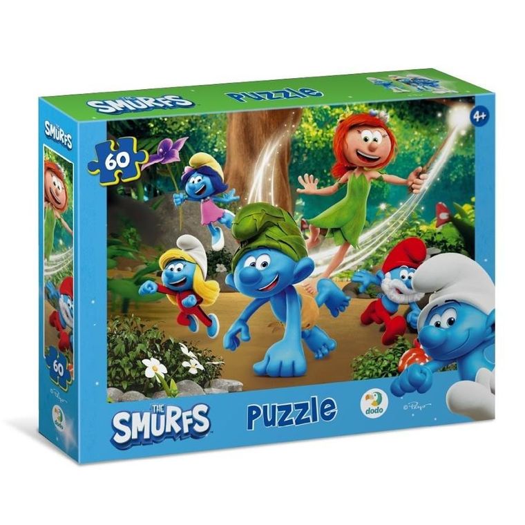 Dodo, Smerfy, Księżniczka Liść, puzzle, 60 elementów