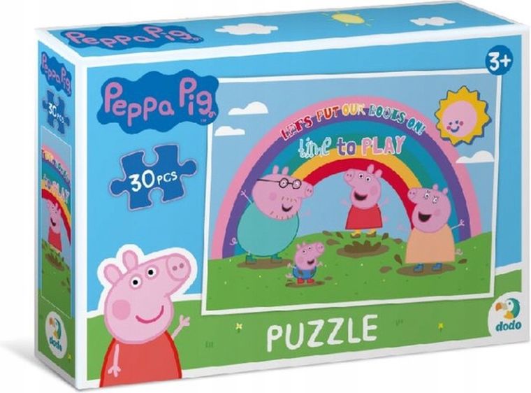 Dodo, Świnka Peppa, puzzle, 30 elementów