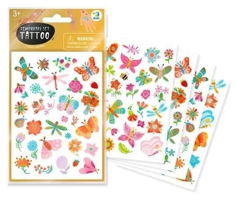 DoDo, tatuaże, flower dreams