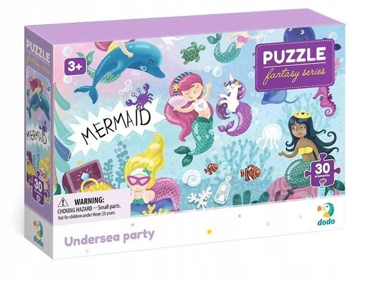 Dodo, Undersea party, puzzle, 30 elementów