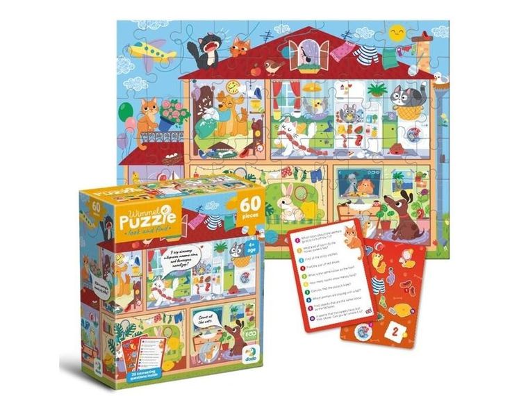Dodo, Wimmel, Pets at home, puzzle, 60 elementów