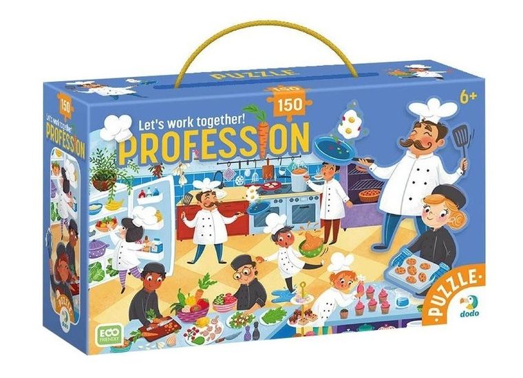 DoDo, Zawody, Szefowie Kuchni, puzzle, 150 elementów