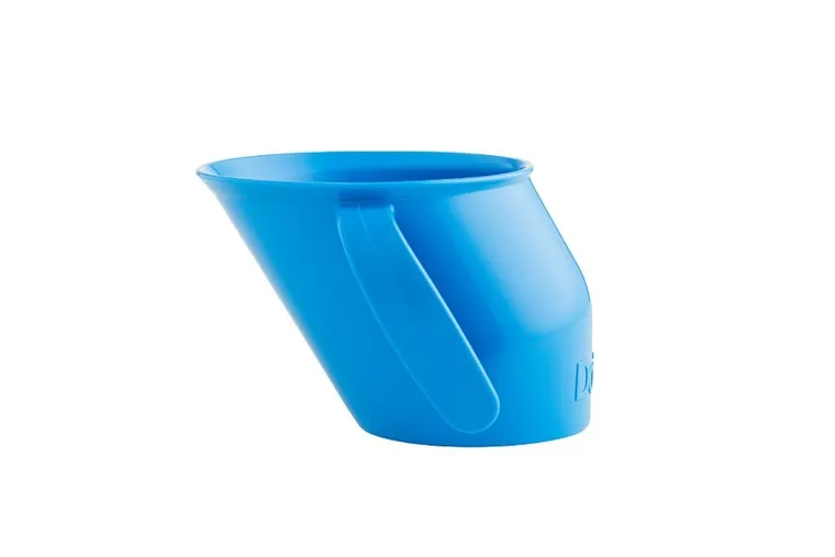 Doidy Cup, niezwykły kubeczek, błękitny, 3m+