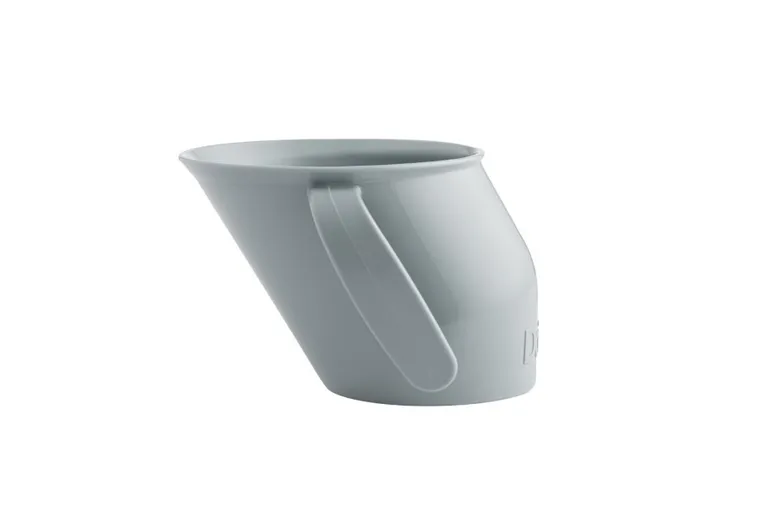 Doidy Cup, niezwykły kubeczek, szary, 3m+