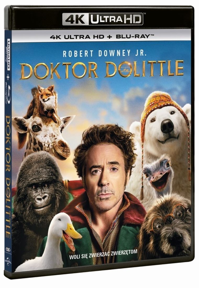 Doktor Dolittle. 4K UHD + Blu-Ray