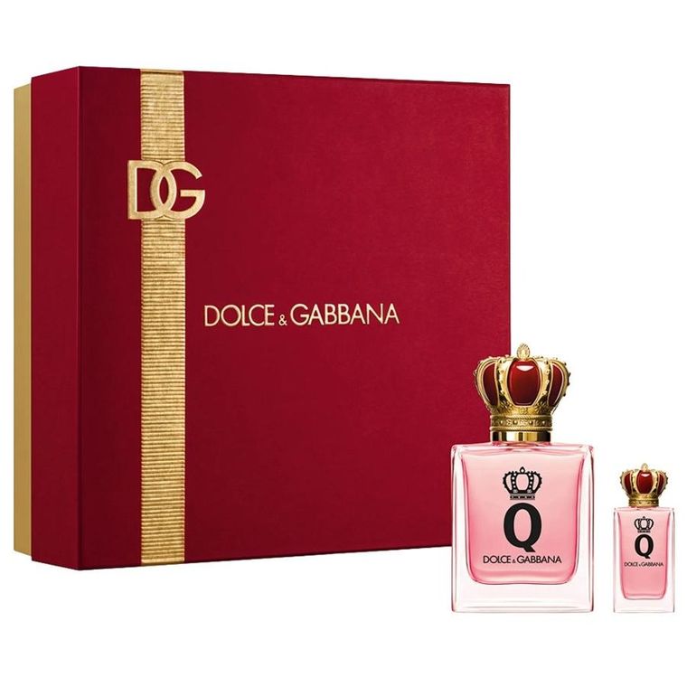 Dolce & Gabbana, Q by Dolce & Gabbana, zestaw: woda perfumowana, spray, 50 ml + miniatura wody perfumowanej, 5 ml