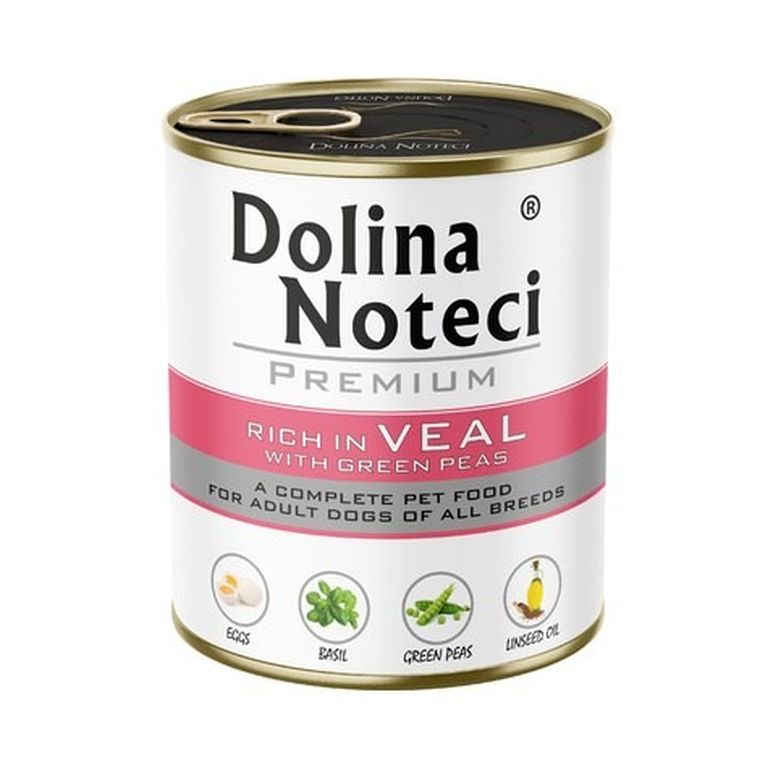 Dolina Noteci, bogata w cielęcinę z groszkiem, 800g