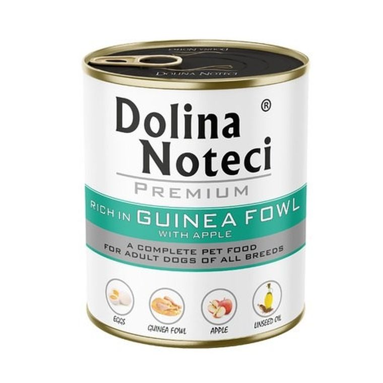 Dolina Noteci, bogata w perliczkę z jabłkiem, 800g