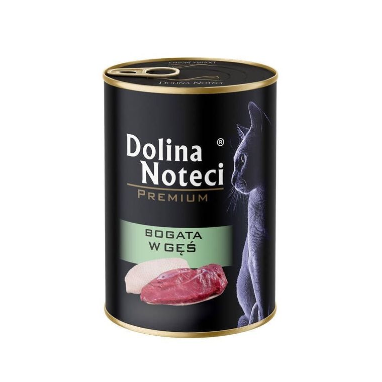 Dolina Noteci, DNP, mokra karma dla kota, gęś, 400 g