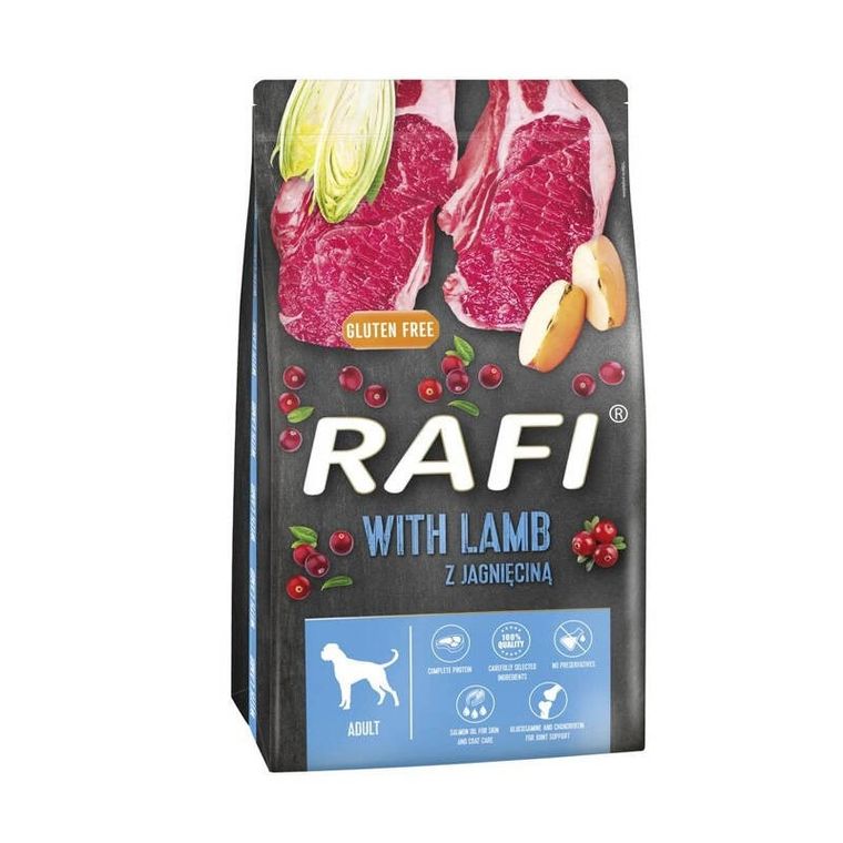 Dolina Noteci, Rafi, jagnięcina, sucha karma dla psa, 3 kg
