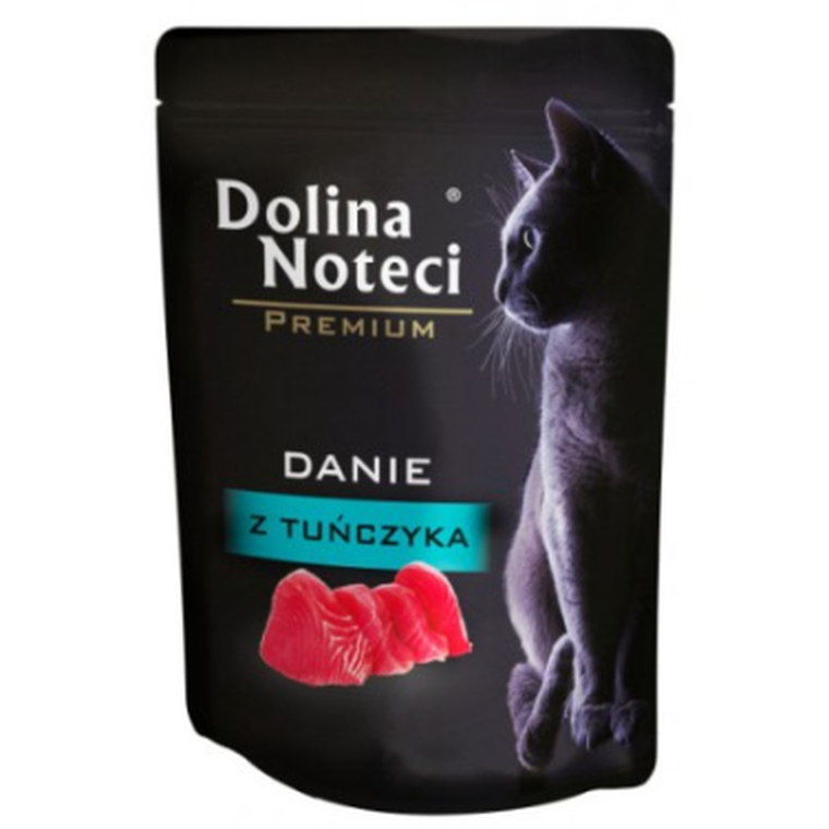 Dolina Noteci, saszetka, bezzbożowa karma dla kotów, tuńczyk, 85g