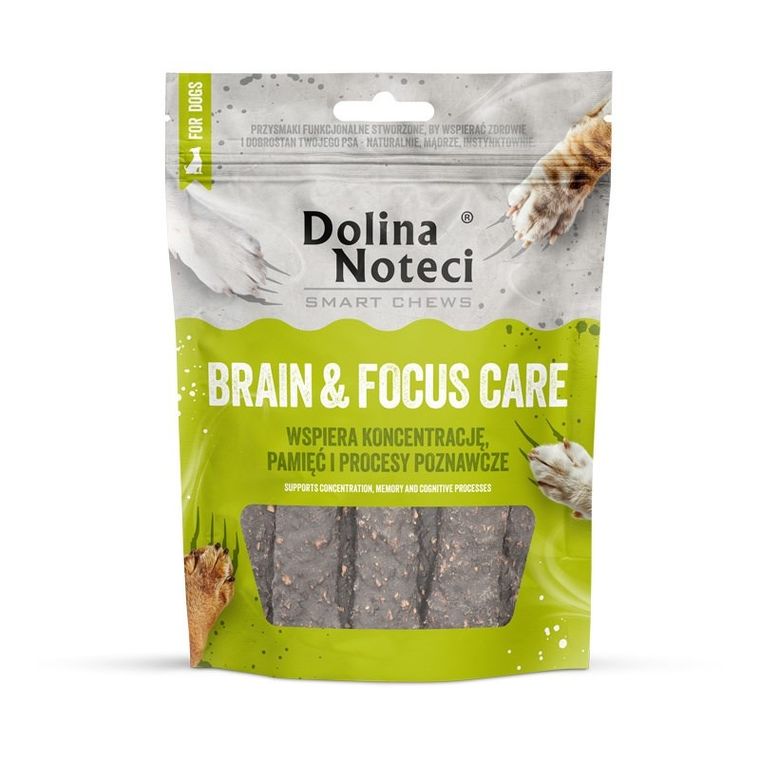 Dolina Noteci, Smart Chews Brain & Focus Care, przysmak dla psa, 7 szt.