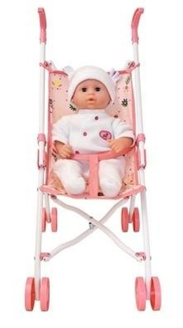 Dolls World, wózek dla lalek, 56 cm