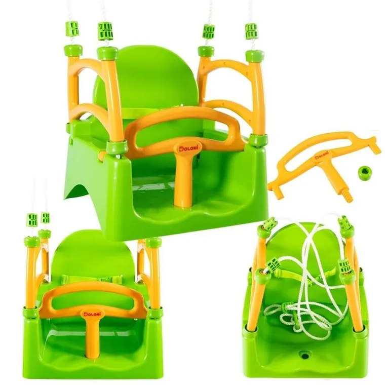 Doloni, huśtawka kubełkowa, zielona