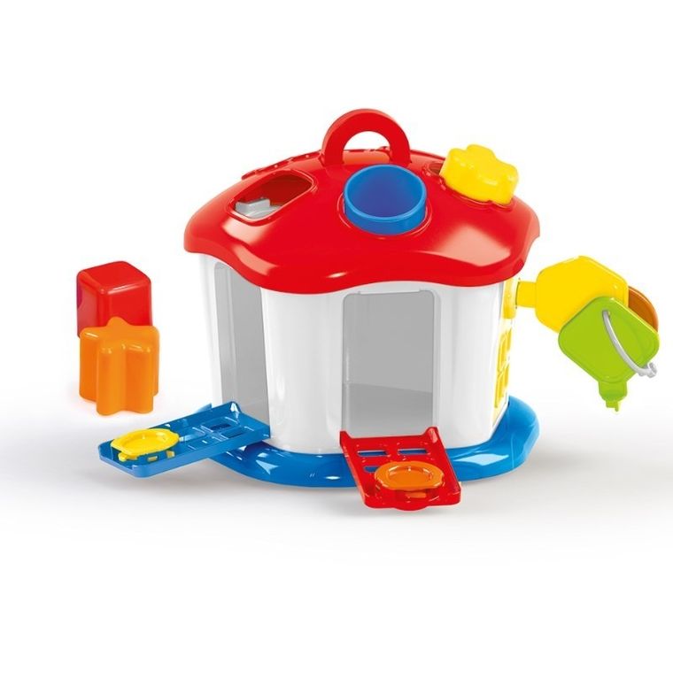 Dolu, sorter, kolorowy domek