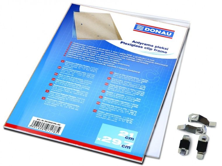 Donau, antyrama A4 pleksi, 210-297 mm