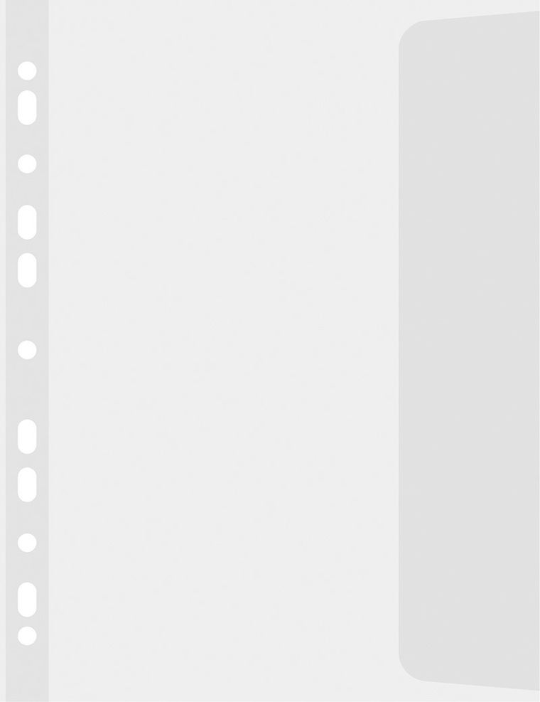 Donau, koszulki z klapką, B4, groszkowe, 10 szt.