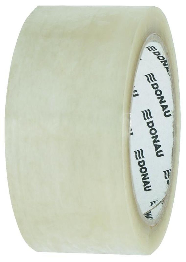 Donau, taśma pakowa, transparentna, 48 mmx66 m