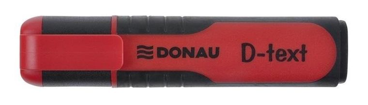 Donau, zakreślacz, fluorescencyjny, czerwony, 10 szt.