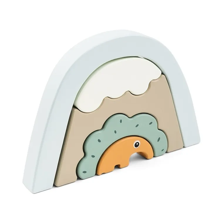 Done By Deer, Antee, drewniana układanka, 5 elementów, mrówkojad