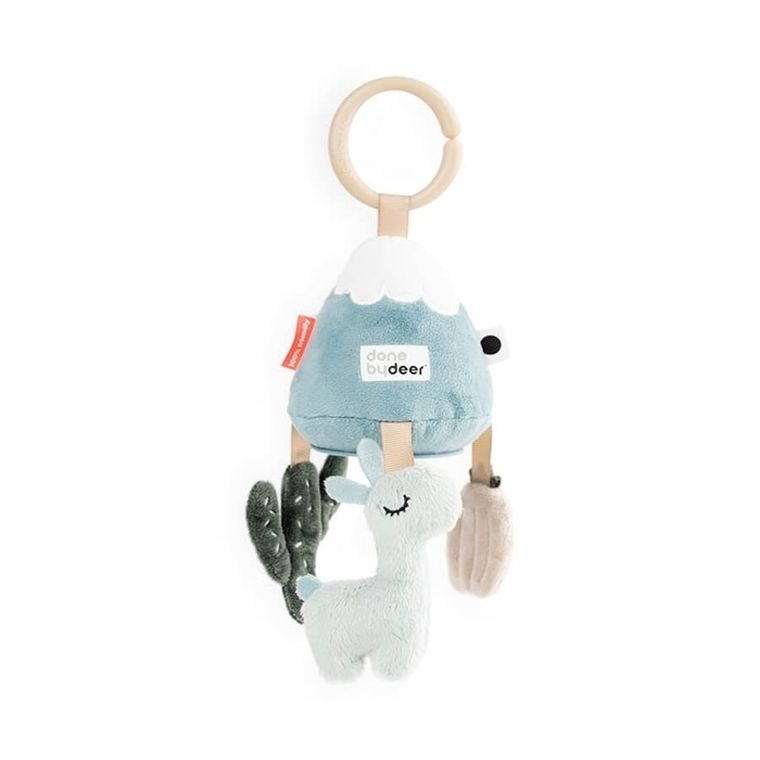 Done By Deer, Lama Lalee, zawieszka sensoryczna, blue