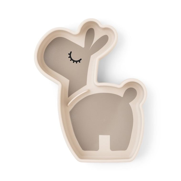 Done By Deer, talerzyk na przekąski z przyssawką, Lama Lalee Sand