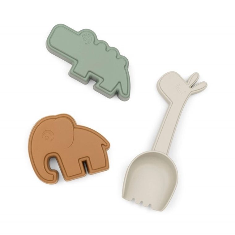 Done by Deer, zestaw do piaskownicy, colour, 3 szt.