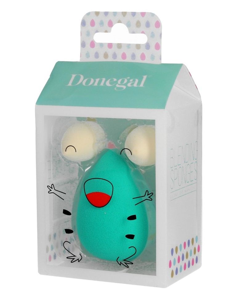 Donegal, gąbka do makijażu, Blending Sponge 2+1 Żabka, 1 szt.