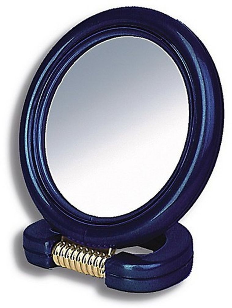 Donegal, lusterko dwustronne, okrągłe kolor, 12 cm