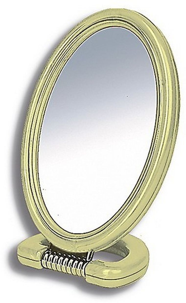 Donegal, lusterko dwustronne, owal kolor, 11-15 cm