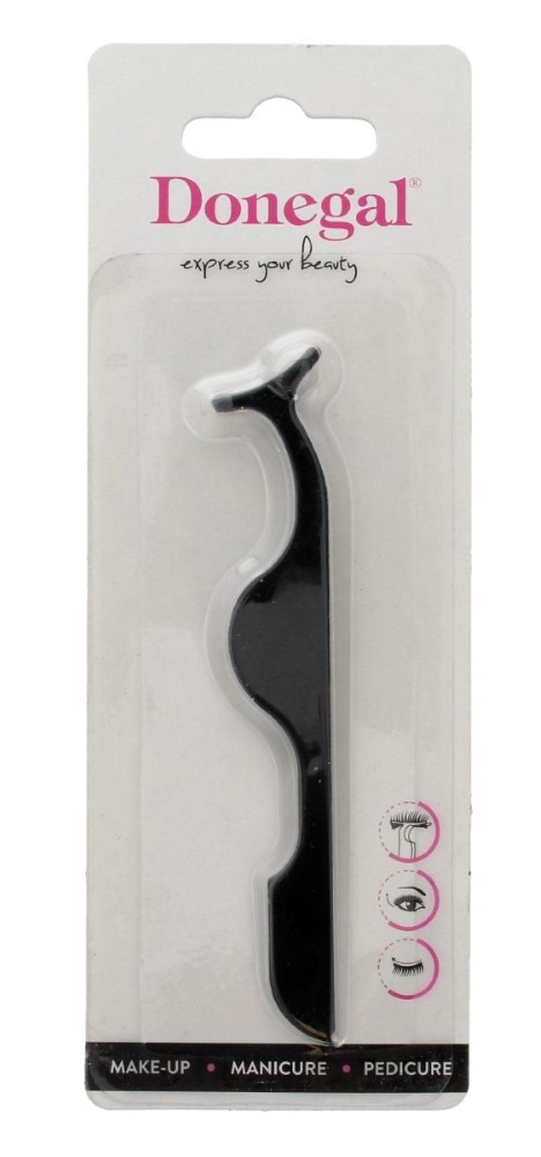 Donegal, pęseta do nakładania sztucznych rzęs