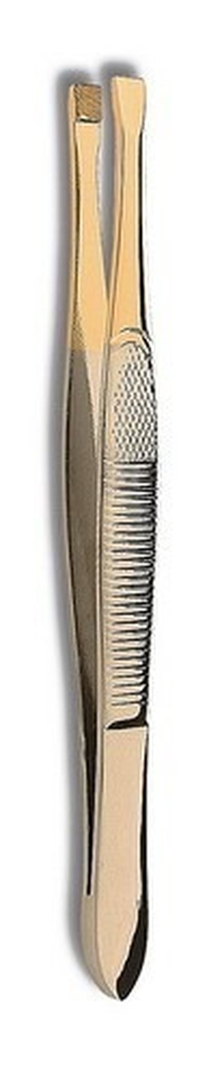 Donegal, pęseta kosmetyczna, prosta, złota