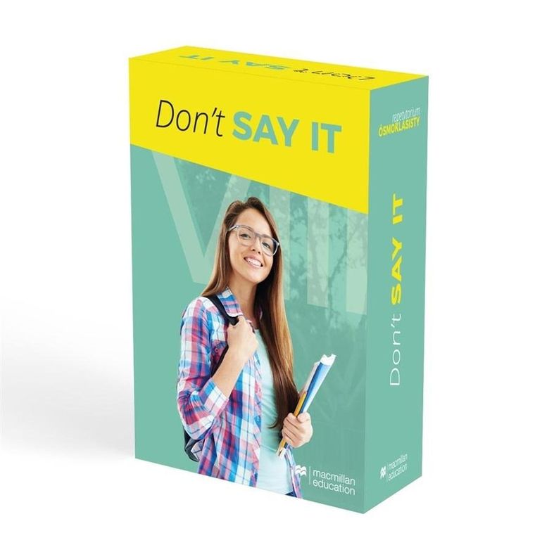 Don't Say It! Gra karciana Egzamin ósmoklasisty