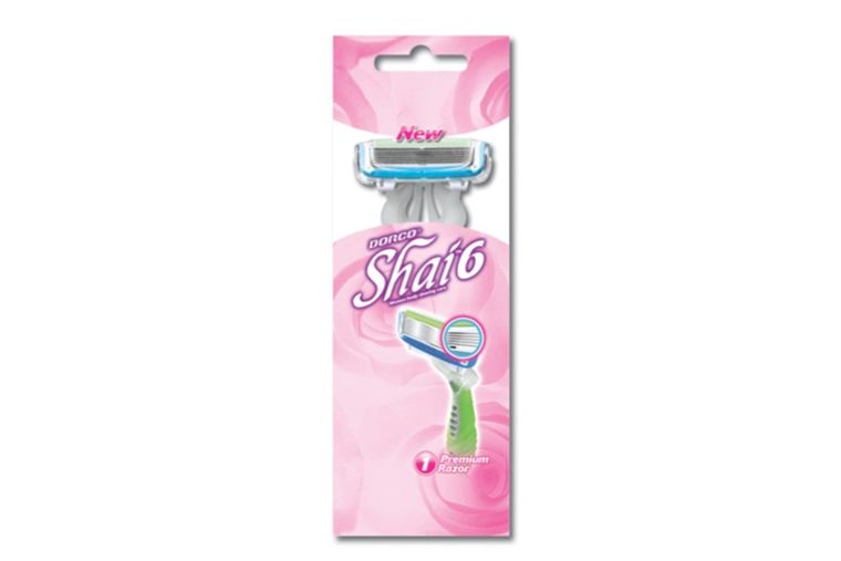 Dorco, Shai, 6 ostrzy, maszynka do golenia dla kobiet, 1 szt.